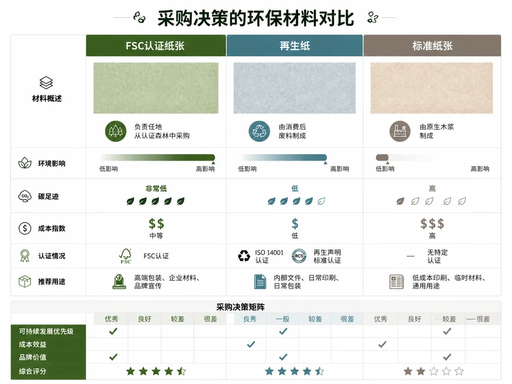 对比环保材质梯度